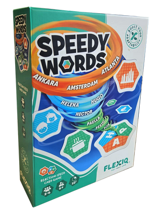 Speedy Words – gezellig kaartspel – 2 tot 6 spelers