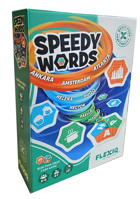 Speedy Words – gezellig kaartspel – 2 tot 6 spelers