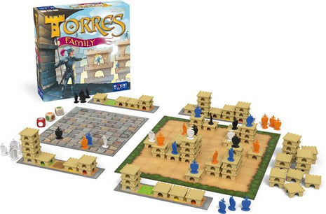 Dit is een foto van het spel Torens familie te koop bij Speldorado Spellenwinkel Delft