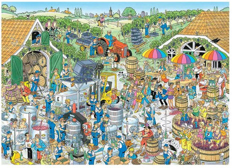 De Wijngaard - Jan van Haasteren (1000)