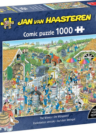 De Wijngaard - Jan van Haasteren (1000)
