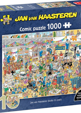 Studio 10 Years - Jan van Haasteren (1000) 1
