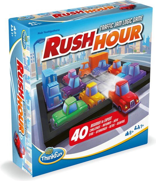 Dit is een foto van het spel Rush Hour 2024 te koop bij Speldorado Spellenwinkel Delft