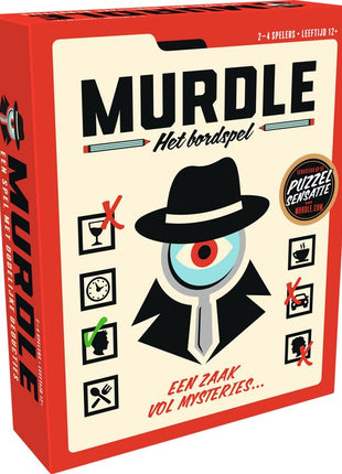 Murdle Board Game – gezellig bordspel – 1 speler