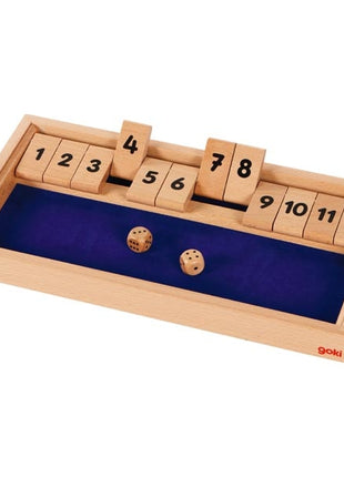 Shut the box game