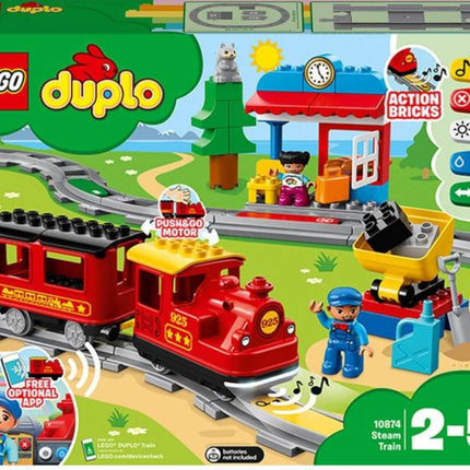 DUPLO 10874 Stoomtrein set, 41103345 van Vedes te koop bij Speldorado !