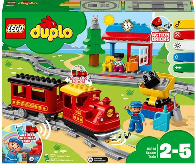 DUPLO 10874 Stoomtrein set, 41103345 van Vedes te koop bij Speldorado !