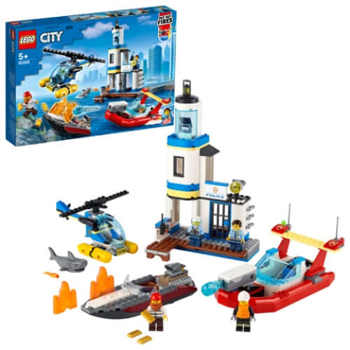 Kustpolitie En Brandmissie Exclusief 60308, 60308 van Lego te koop bij Speldorado !