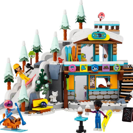 Vakantie skipiste en café Winter - 41756, 50956253 van Lego te koop bij Speldorado !