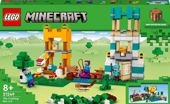 Minecraft Crafting-Box 4, 38537610 van Lego te koop bij Speldorado !