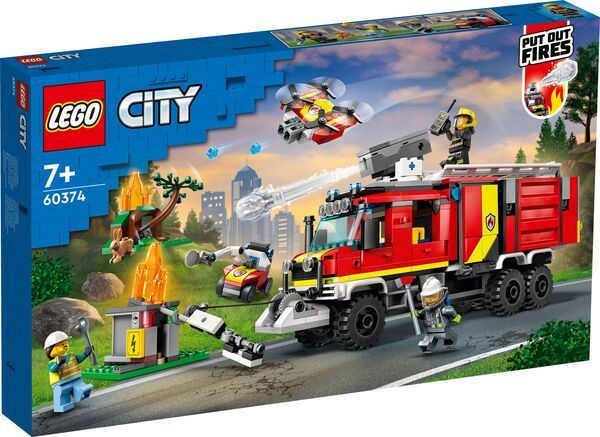 Inzetwagen Van De Brandweer 60374 City