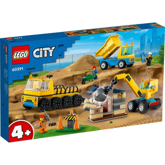 Bouwvoertuigen en kraan met sloopkogel 60391, 38537873 van Lego te koop bij Speldorado !