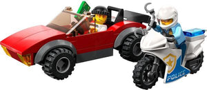 City 60392 Achtervolgingsjacht Met De Politie Motor, 60392 van Lego te koop bij Speldorado !