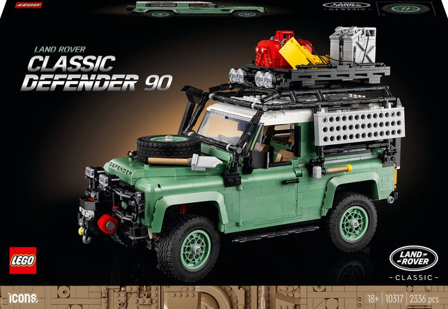 Icons Land Rover Classic Defender 90 Auto Model Set - 10317, 38538691 van Lego te koop bij Speldorado !