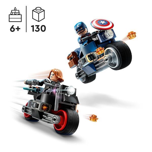 Black Widow & Captain America Motor  76260 Super heroes