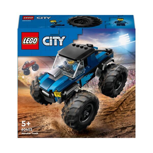 60402 Blauwe monster truck