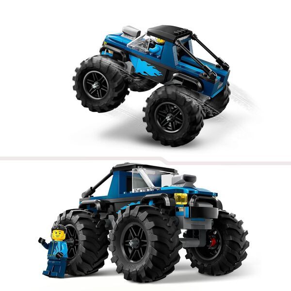 60402 Blauwe monster truck