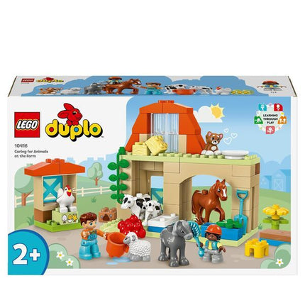 Dieren verzorgen op de boerderij  10416 Duplo