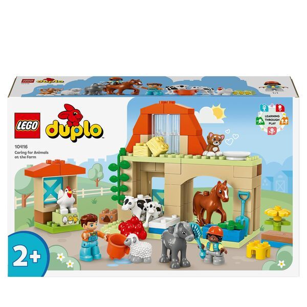 Dieren verzorgen op de boerderij  10416 Duplo