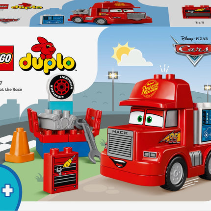 Duplo Disney en Pixar's Cars Mack bij de race 10417