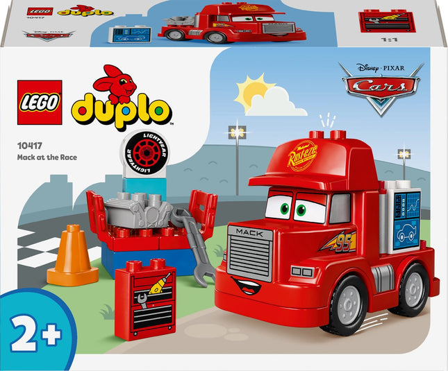 Duplo Disney en Pixar's Cars Mack bij de race 10417