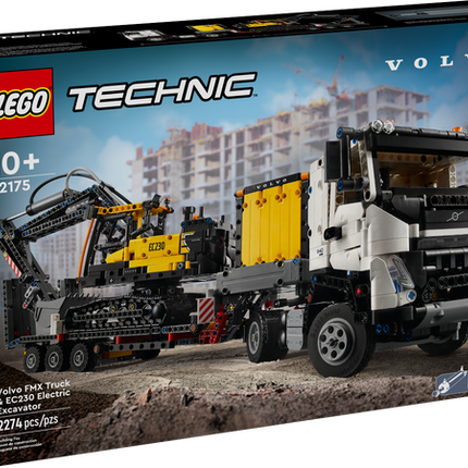 Volvo FMX truck & EC230 elektrische graafmachine 42175 Technic