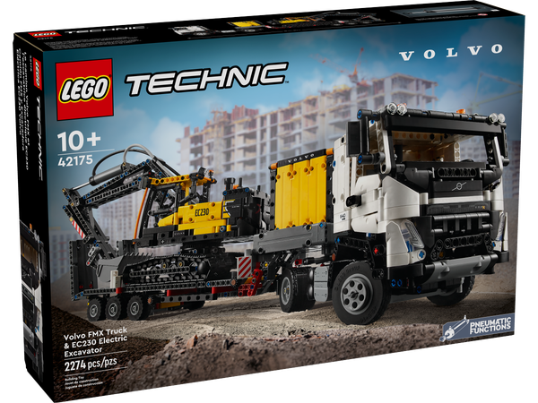 Volvo FMX truck & EC230 elektrische graafmachine 42175 Technic