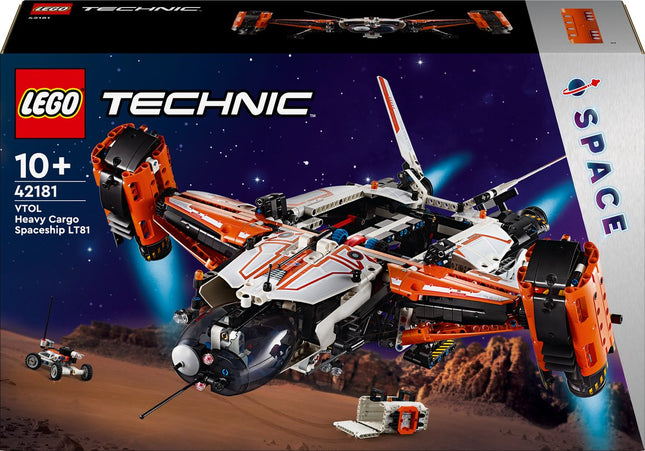 Technic VTOL Vrachtruimteschip LT81 42181