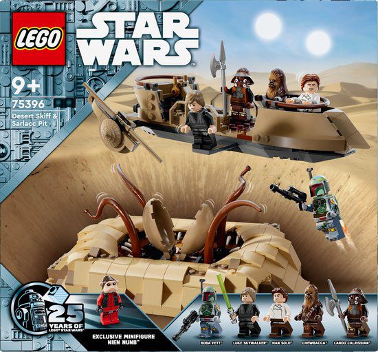 Desert Skiff en Sarlacc kuil 75396 Star Wars