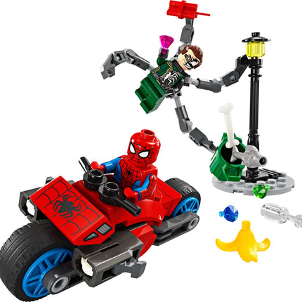 Motorachtervolging: Spider Man vs. Doc Ock 76275