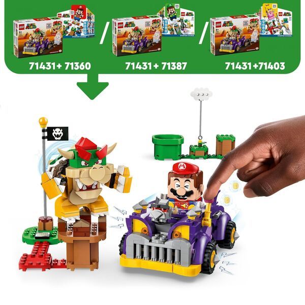 71431 Bowser's monsterkar uitbreidingsset