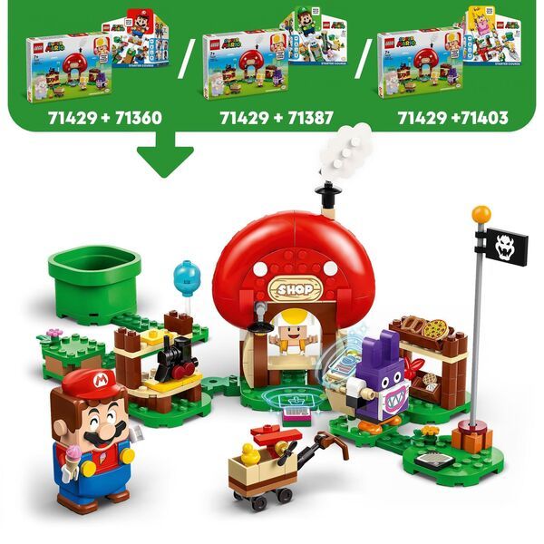 Mopsi in Toads winkel  71429  Super Mario