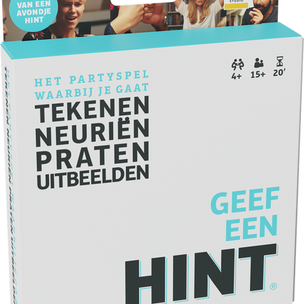 Dit is een foto van het spel Hint Pocket te koop bij Speldorado Spellenwinkel Delft