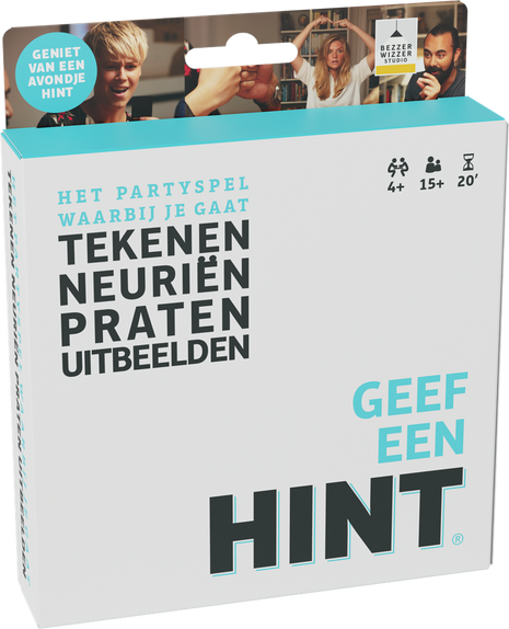 Hint Pocket – party kaartspel – 4 tot 8 spelers