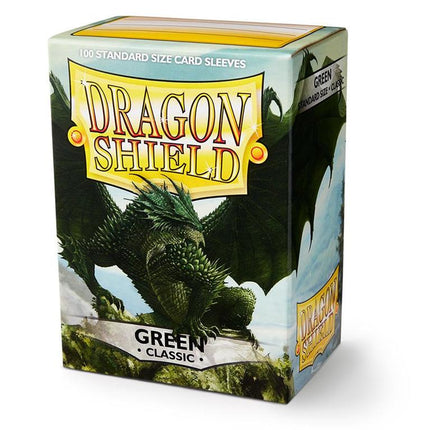 Dragon Shield Standard Sleeves - Green (100 Sleeves)