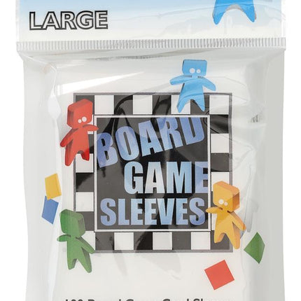 Dit is een foto van het spel SLEEVES Board Game - Clear - Large (59x92mm) te koop bij Speldorado Spellenwinkel Delft