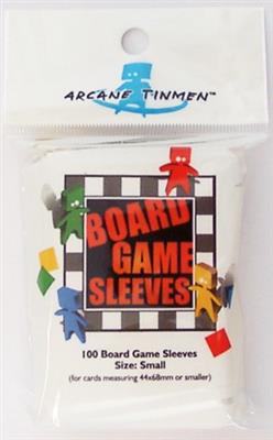 Dit is een foto van het spel Sleeves Board Game - Clear - Small (44x68mm) te koop bij Speldorado Spellenwinkel Delft