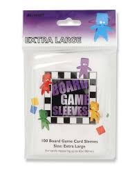 Sleeves Board Game - Extra Large (65x100mm) - Sleeves - Kaartspel accessoires,bordspel accessoires