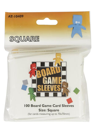 Sleeves Board Game - Square (69x69mm) - Sleeves - Kaartspel accessoires,bordspel accessoires