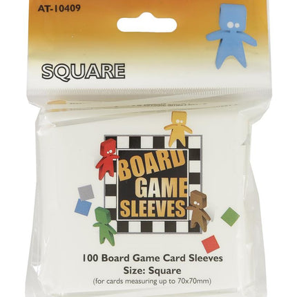 Dit is een foto van het spel SLEEVES Board Game - Square (69x69mm) te koop bij Speldorado Spellenwinkel Delft