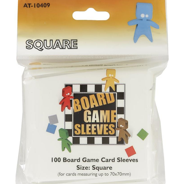 Dit is een foto van het spel SLEEVES Board Game - Square (69x69mm) te koop bij Speldorado Spellenwinkel Delft