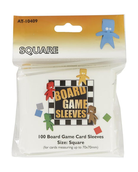 Sleeves Board Game - Square (69x69mm) - Sleeves - Kaartspel accessoires,bordspel accessoires