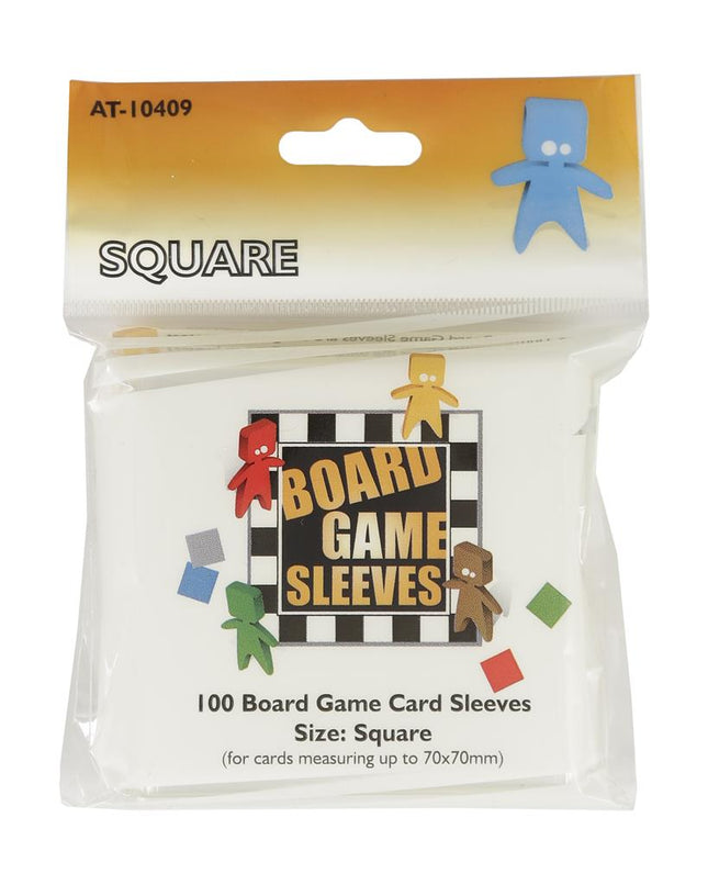 Dit is een foto van het spel SLEEVES Board Game - Square (69x69mm) te koop bij Speldorado Spellenwinkel Delft