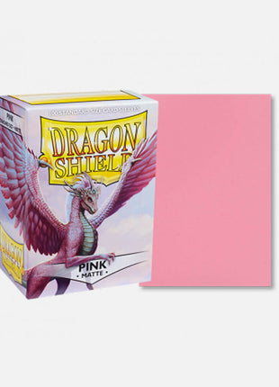 Sleeves Matte - Pink (100ct) - Dragon Shield - Sleeves - Kaartspel accessoires,bordspel accessoires