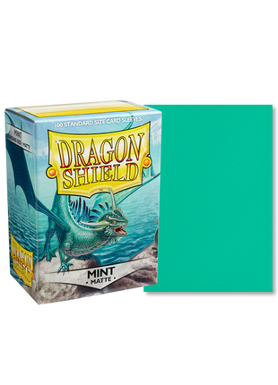 Sleeves Matte - Mint (100ct) - Dragon Shield - Sleeves - Kaartspel accessoires,bordspel accessoires