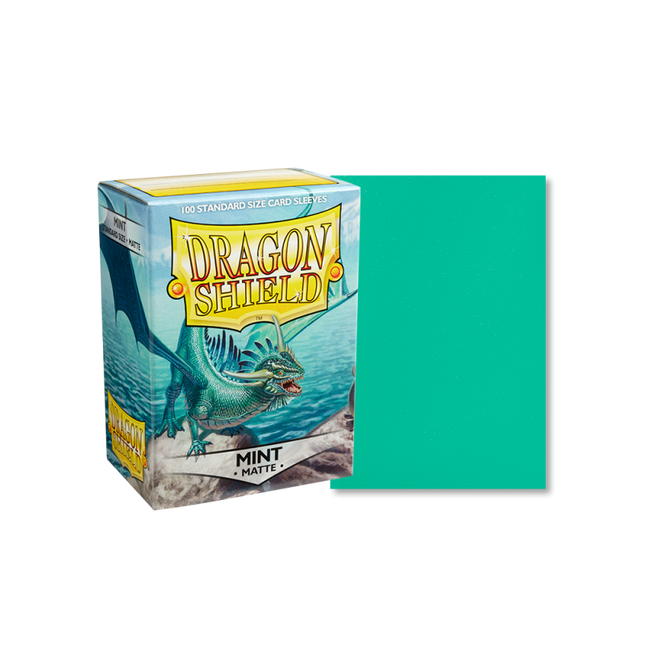 Sleeves Matte - Mint (100ct) - Dragon Shield