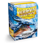 Sleeves Matte Sapphire (100ct) - Dragon Shield
