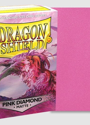 Sleeves Matte Pink Diamond (100ct) - Dragon Shield - Sleeves - Kaartspel accessoires,bordspel accessoires