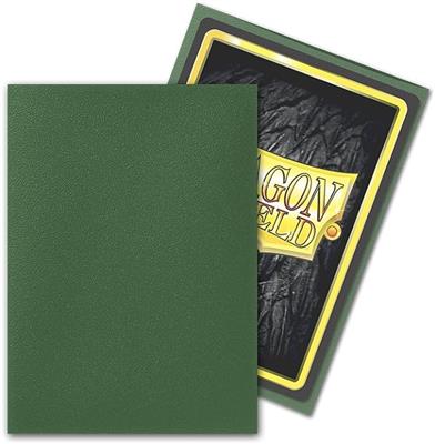 Dit is een foto van het spel Sleeves Forest Green (100ct) - Dragon Shield te koop bij Speldorado Spellenwinkel Delft
