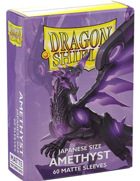 Matte Japanese Amethyst (60) - Dragon Shield - Sleeves - Kaartspel accessoires,bordspel accessoires